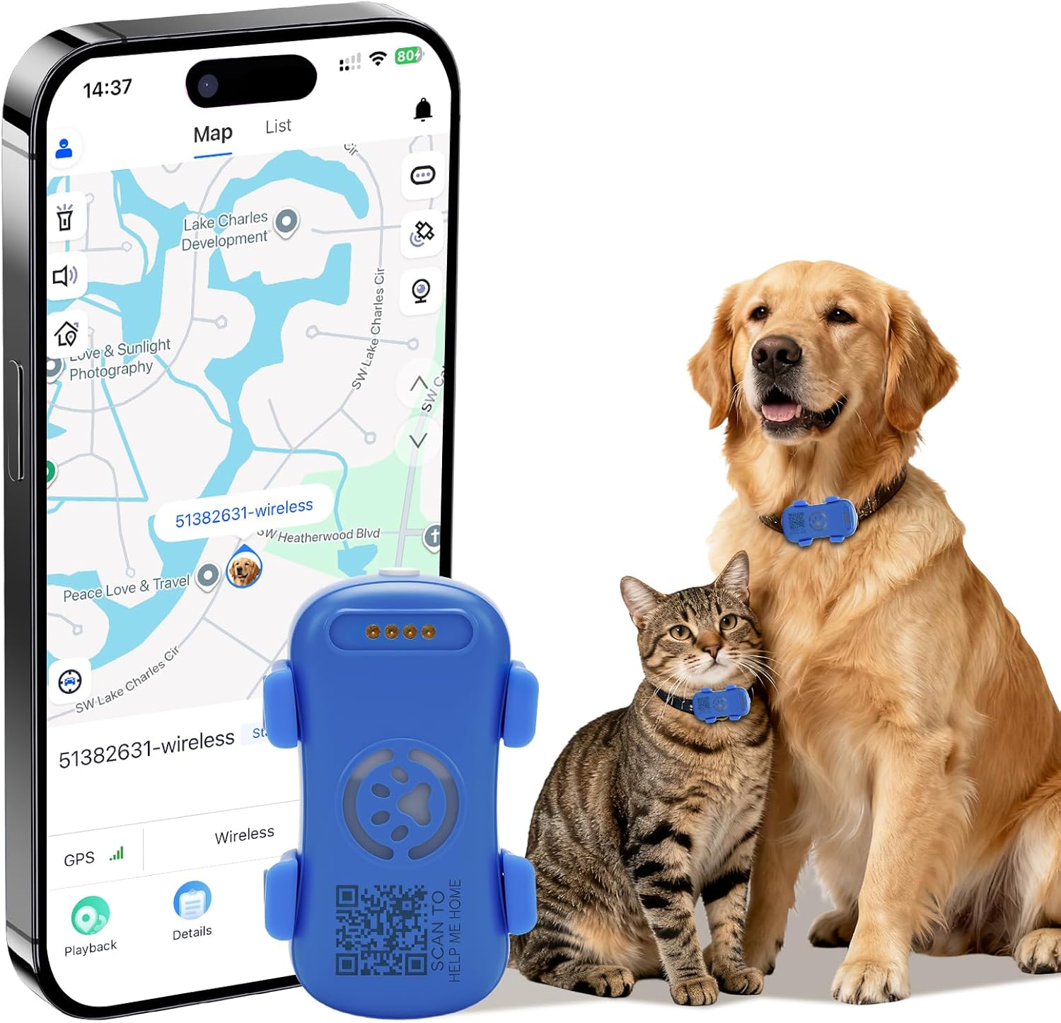 GPS тракер за кучета